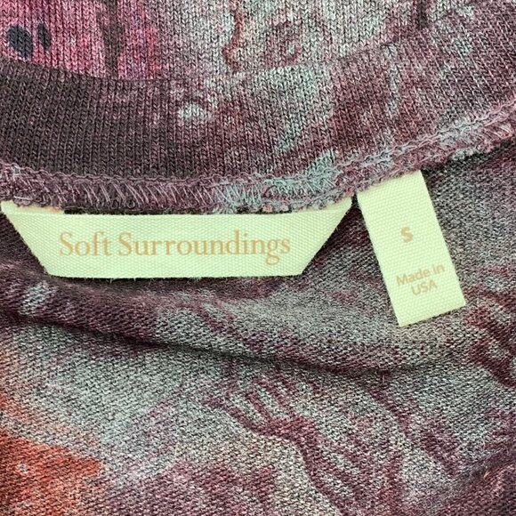 🎉Soft Surroundings Multicolor Pattern Top - Picture 4 of 4
